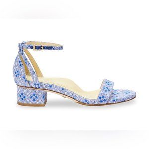Sarah Flint Perfect Block Sandal 30 - Lisbon Print - Size 40.5 / 9.5